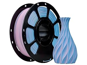 iBOSS PLA Plus Filament 1.75mm Silk PLA+ Dual Color 3D Printer Filament Blue Red Filament