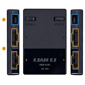 Amazon | LIANLI 連結型ケースファン UNI FAN SL120 V2 WT 3Pack