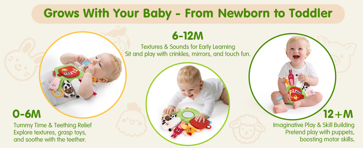 Infant Farm Anima Sensory Toy