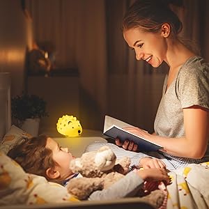 hedgehog girls gifts childrens boys bedside battery babies animal adults