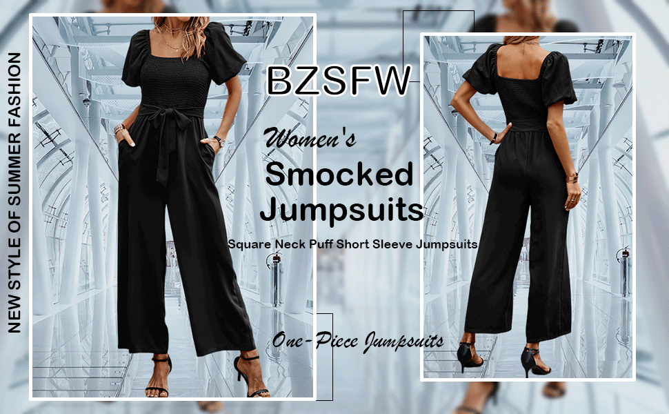 【THE MOZZ】[Premium] Love Puff Jumpsuit Sheer Puff Sleeve Jumpsuit | Nuuly
