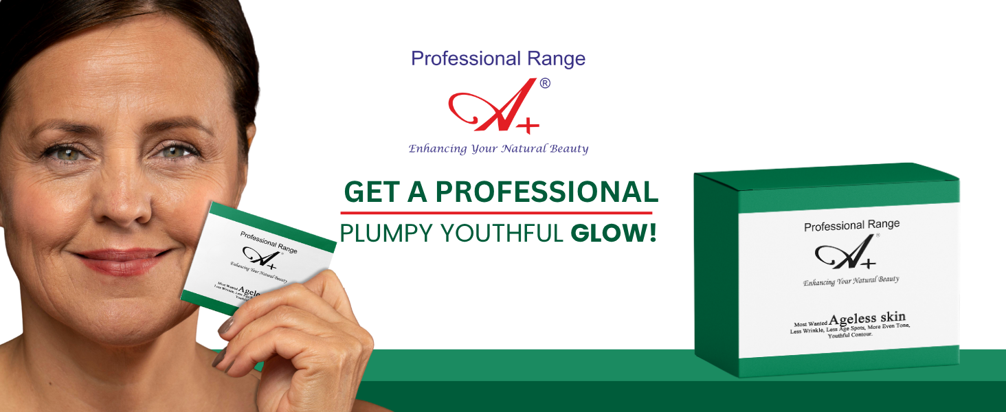 a plus ageless facial kit anti aging rinkle fine lines dark pots