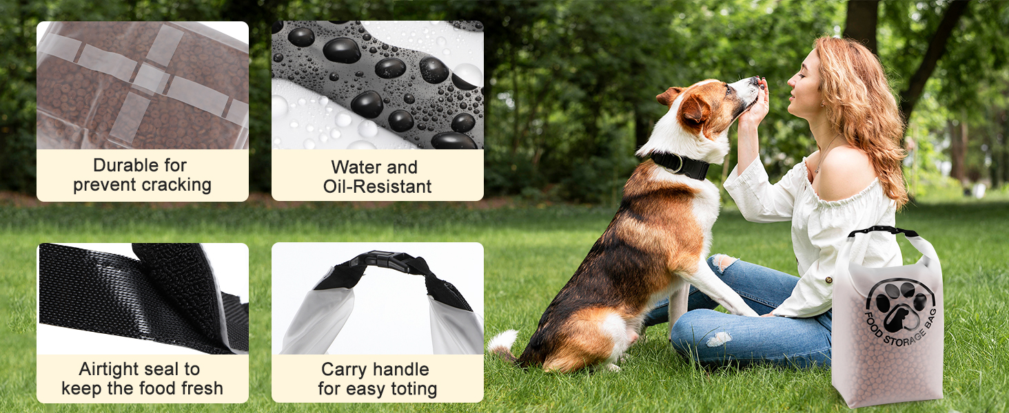dog food travel container