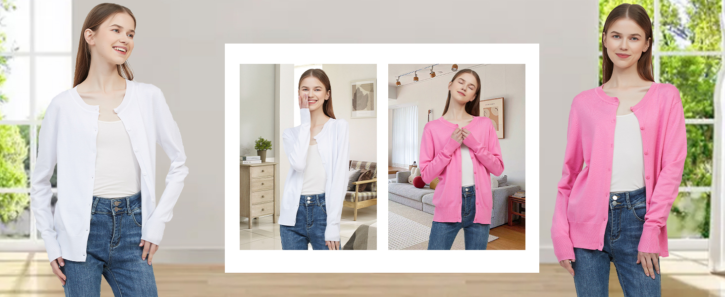 Soft & Breathable & Lightweight Cardigan