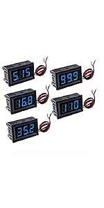 5pack mini voltmeter