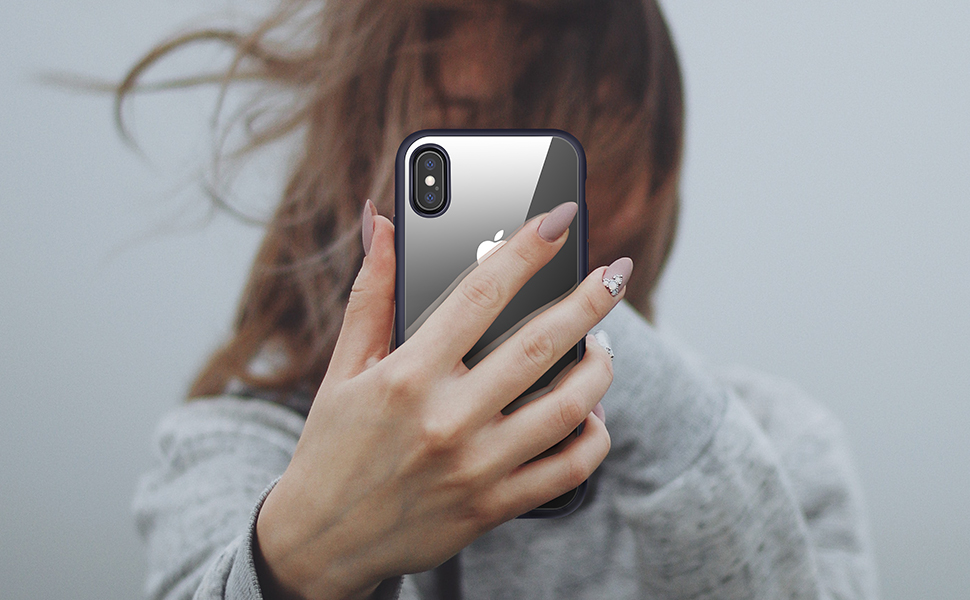 Amizee Compatible with iPhone X Case/iPhone Xs Case Non