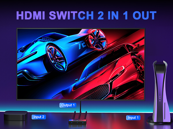 ポルト Blu-ray z2zed1b Amazon.com: LinSeek Displayport Switch 2 in 1 Out 4K@60Hz