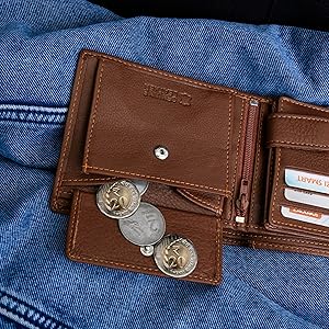 wallet for men leather stylish, gifts for men, wallet for men stylish, brown leather wallet