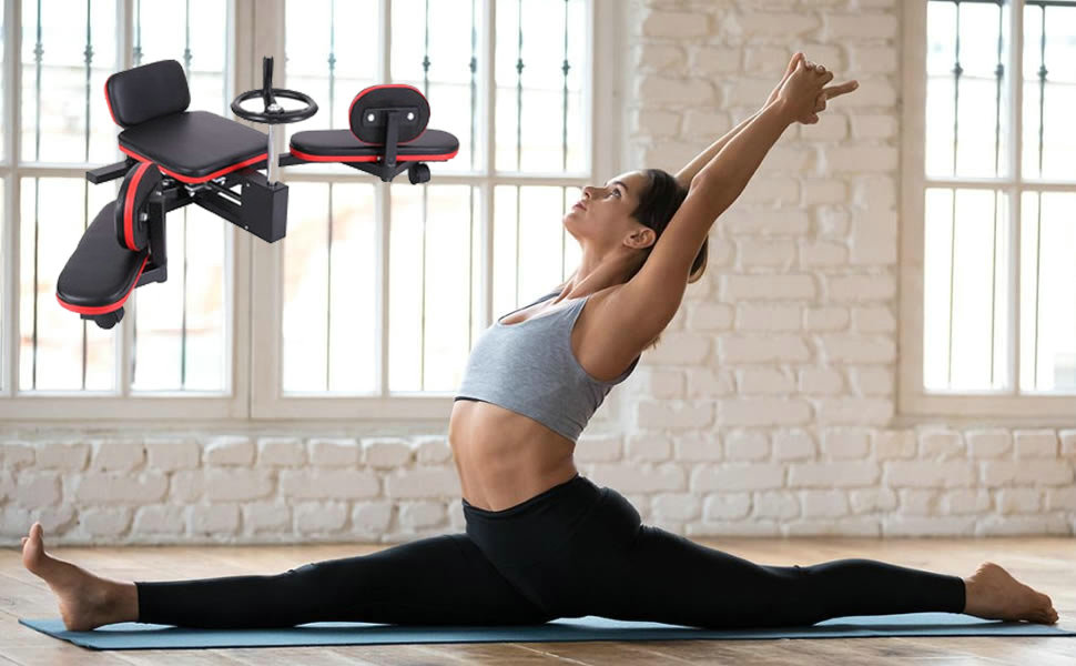 Leg Split Stretcher Machine, 330lbs Heavy Duty Leg Stretch Training