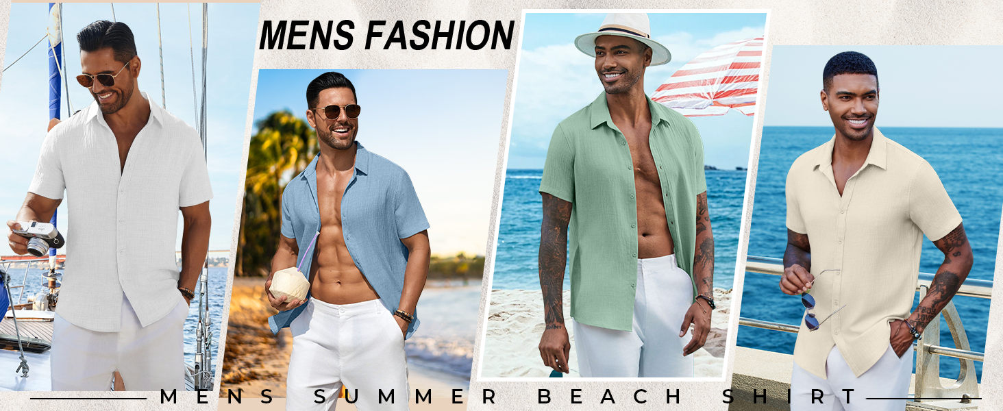 mens casual shirts