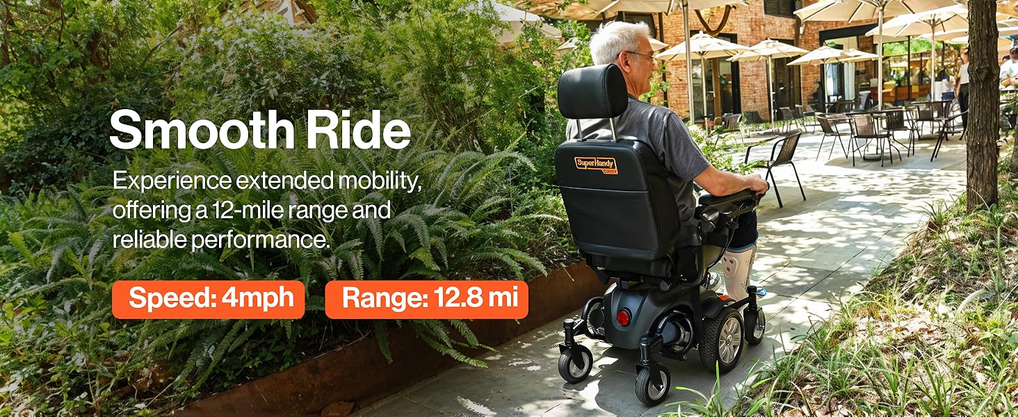 SuperHandy GUT171 GoRide CRX Wheelchair