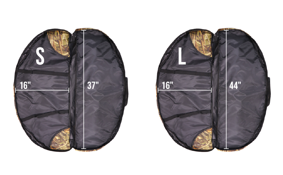 Silfrae Compound Bow Case Soft Bow Case Compound Bow Carry Bag with