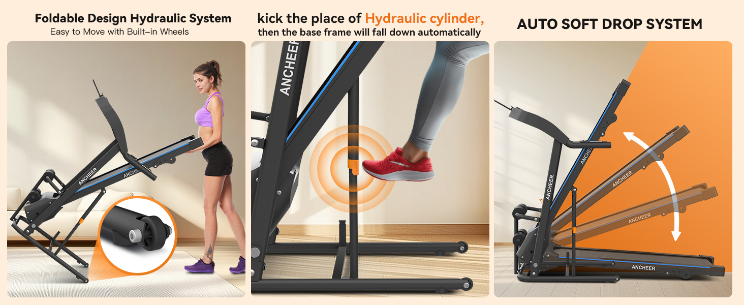 folding treadmill