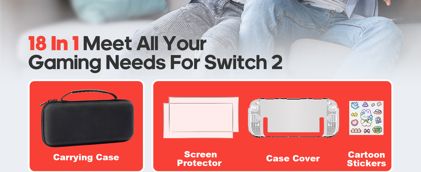 Nintendo Switch 2 Accessories Bundle