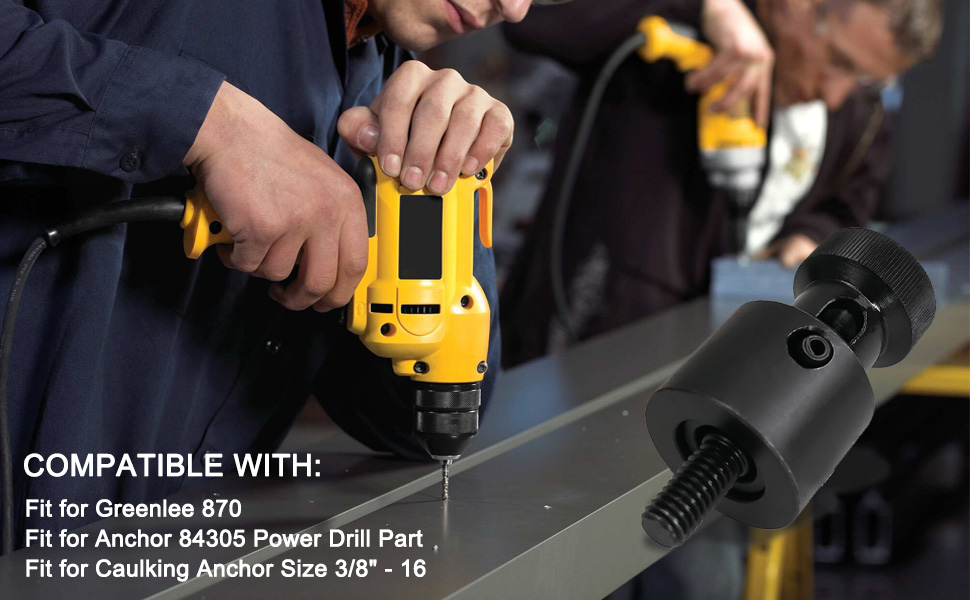 NTSUMI 870 Screw Anchor Expander Fit for Greenlee Anchor 84305 Power