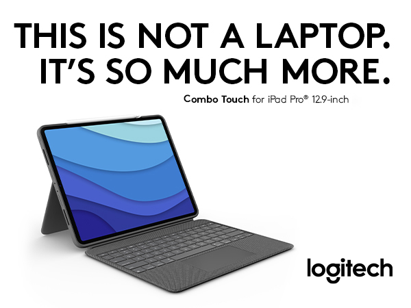Logitech Combo Touch iPad Pro 12.9-inch (5th, 6th gen - 2021