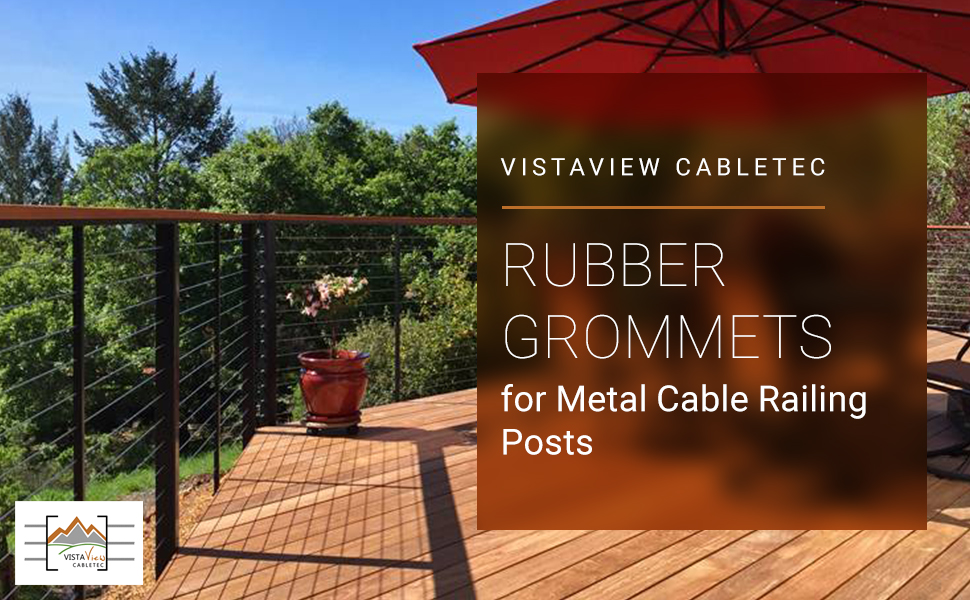 VistaView CableTec Rubber Grommets for 3/16" Cables for