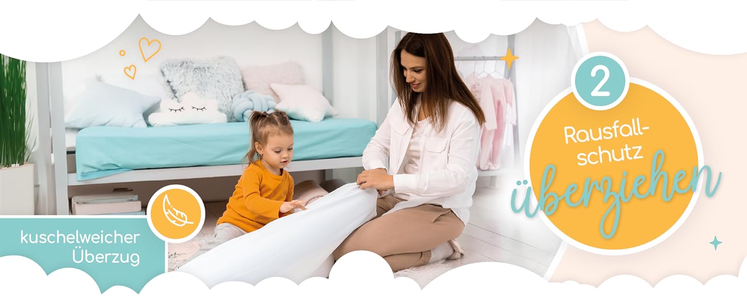 mobiler Rausfallschutz Bett