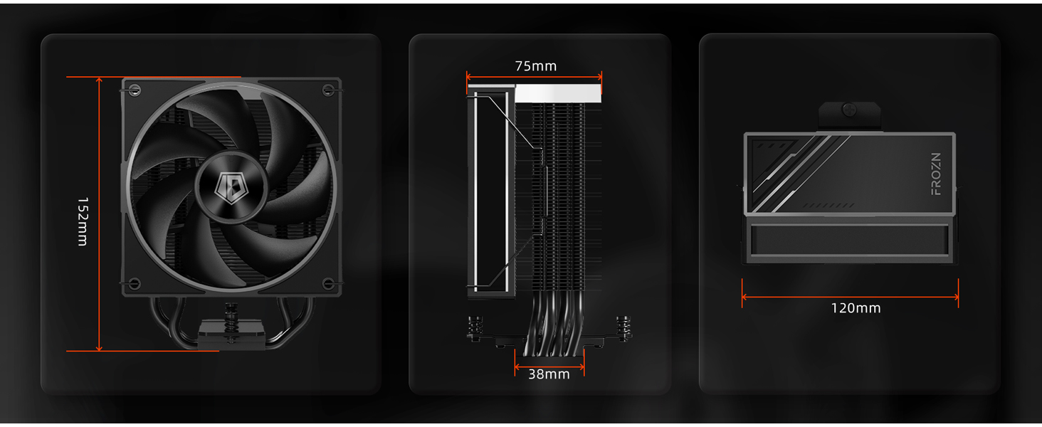 cpu cooler am4 cpu air cooler cpu fan cpu cooler rgb lga1700 cooler cpu cooler am5