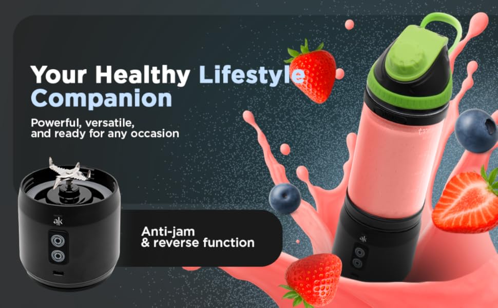 portable juicer blender, travel blender, personal smoothie blender
