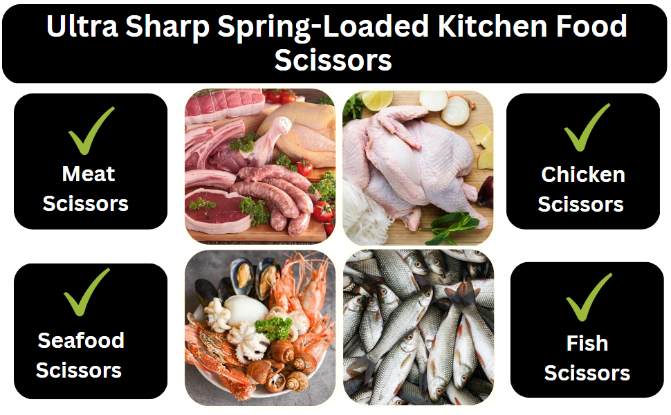 SPN-BFCC Kitchen Food Scissors