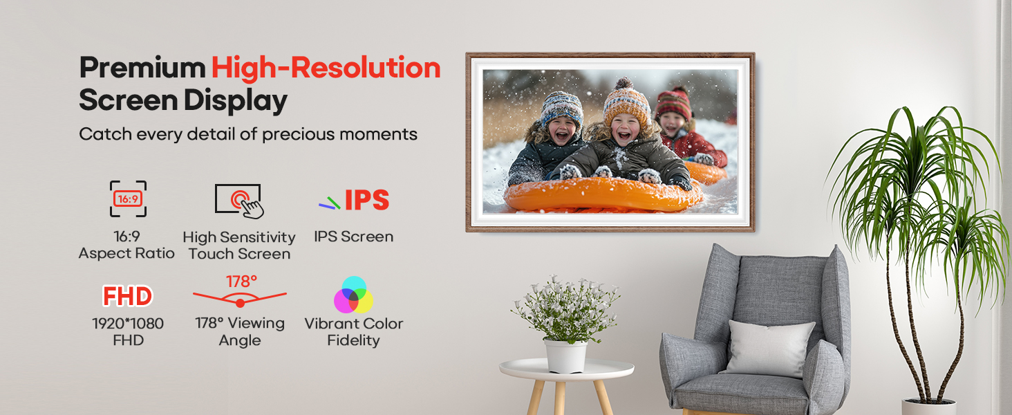 Premium High-Resolution Screen Display