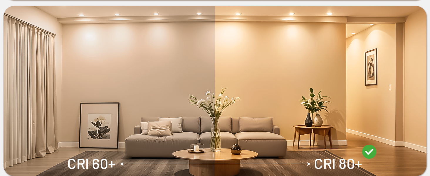 LEDEPLY Dimmable LED GU10 Bulbs, 5W=50W, 2700K Warm White,