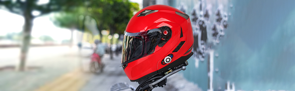 FreedConn BM2-S DOT Certified Modular Motorcycle Bluetooth Helmet M L XL XL Motorbike Flip Up Helmet