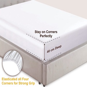 Noah's Linen Extra Deep Fitted Sheet