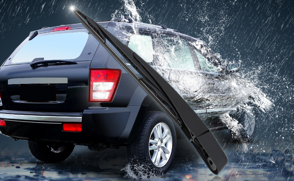 X AUTOHAUX Rear Windshield Wiper Blade Arm Set for Lincoln MKX for Ford