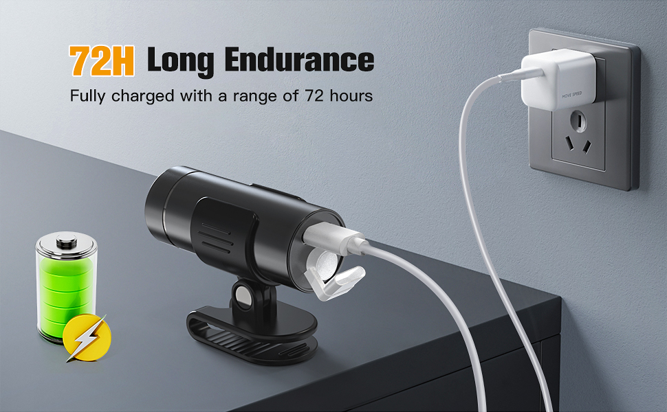 FTIEONMG Flashlight for Canes 2Pack,Super Bright Waterproof