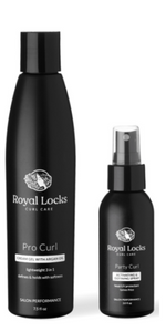 pro curl and spray for curly hair