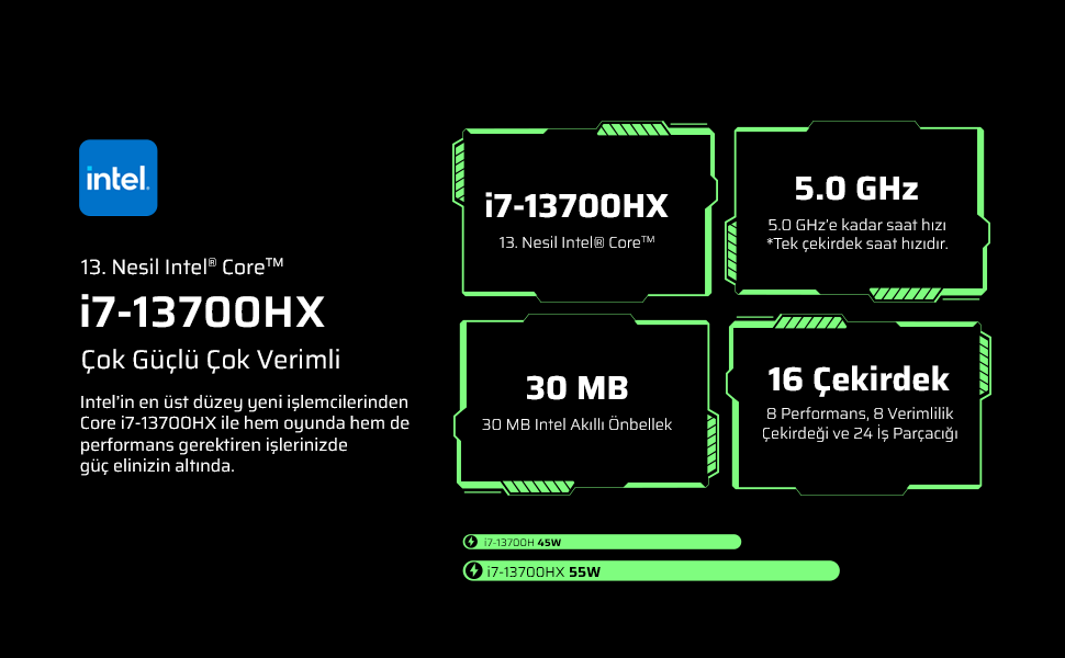 Monster Notebook Oyun Bilgisayarı rtx nvidia intel