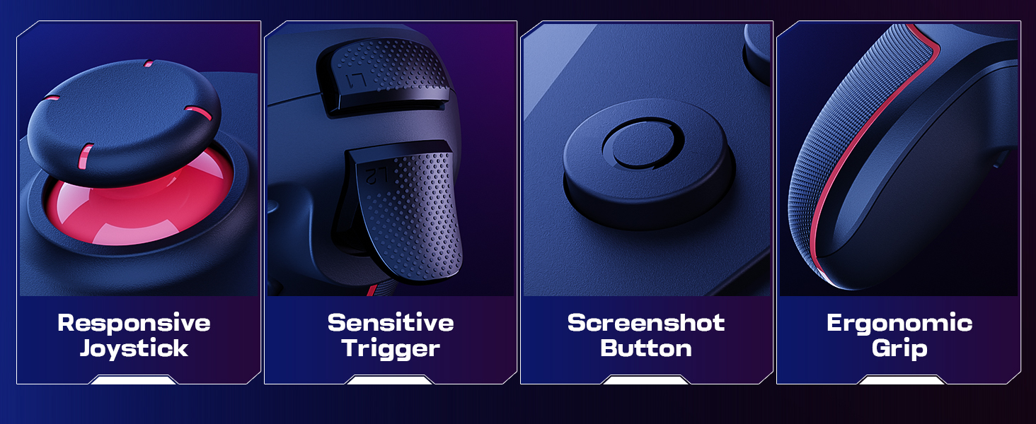 Precision Controller Buttons