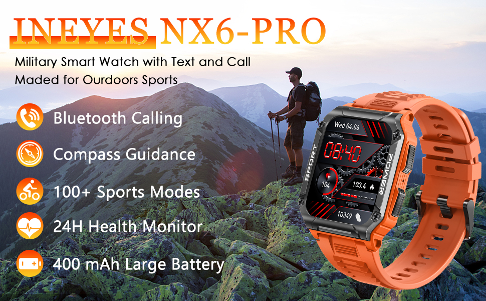 Military Smart Watches for Men
