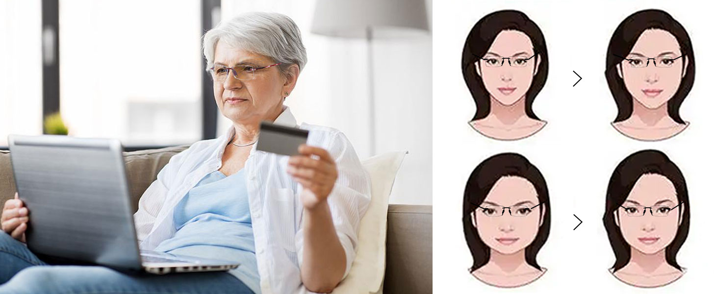 Lesebrille Rahmenlose