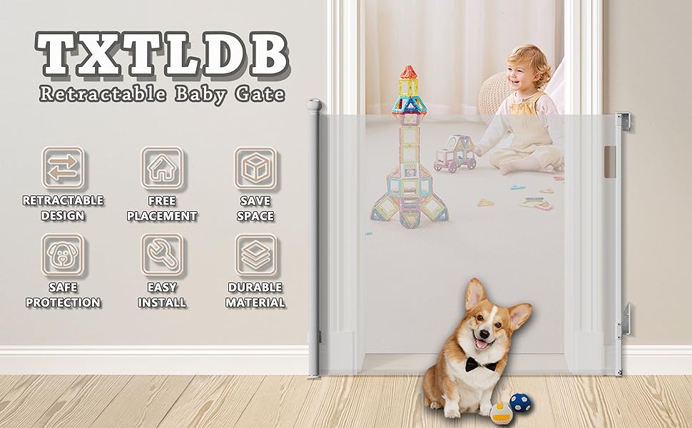 Retractable Baby Gates-1