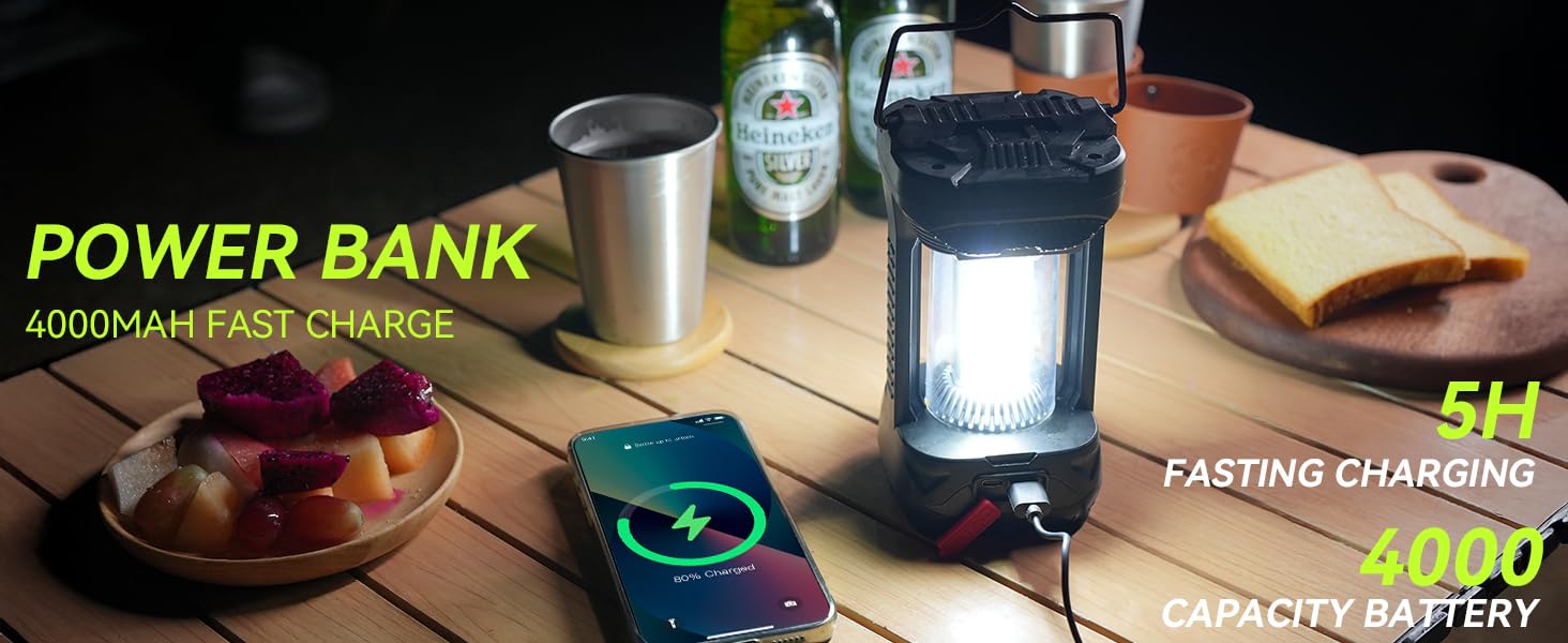 rechargeable camping lantern