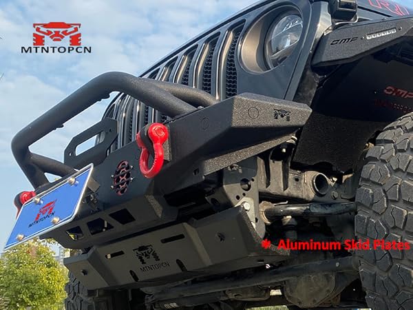 Amazon.com: MTNTOPCN Aluminum JL & Gladiator Skid Plate
