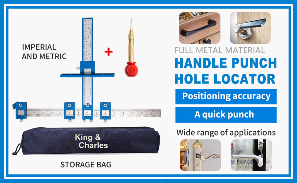 King&Charles Hardware Jig, Handle Jig, Hardware