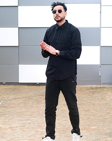 Regular fit Herren Hemd