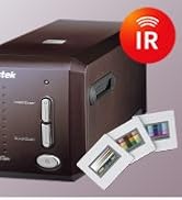 Plustek OpticFilm 8300i Ai Film Scanner - Converts 35mm Film & Slide into Digital, Bundle SilverF...