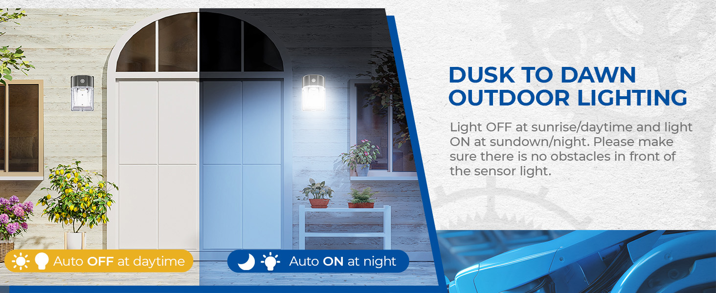 dusk to dawn outdoor lighting