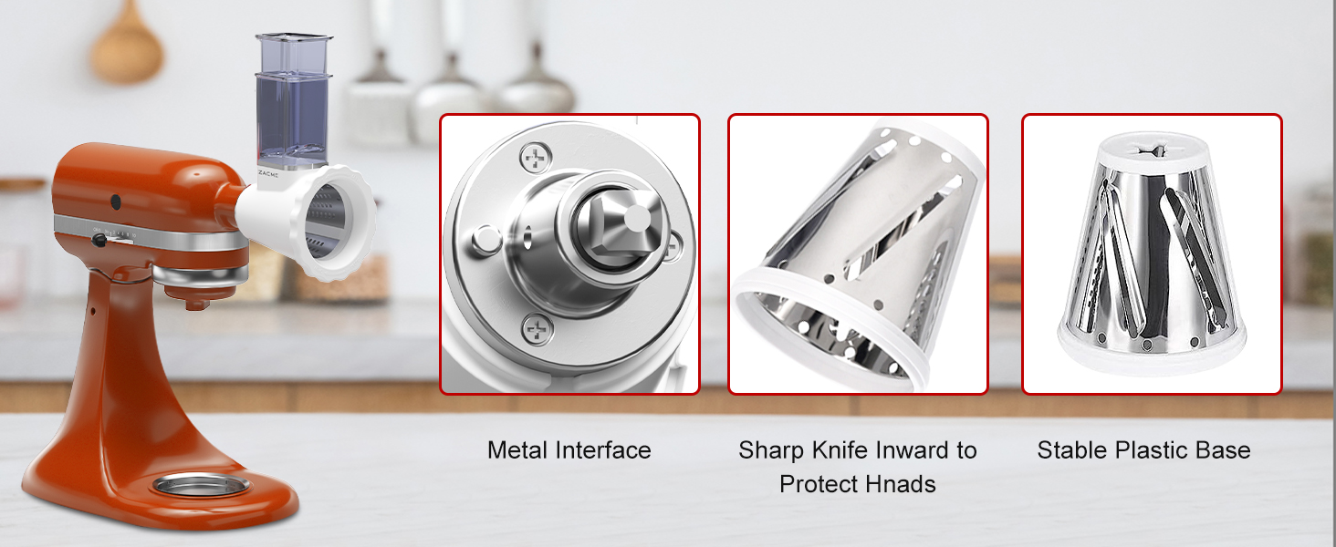 kitchen aid cheese grater attachment for kitchenaid stand mixer