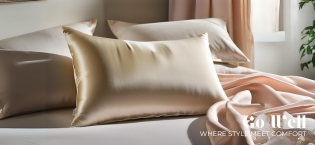 Go well Solid Satin Silk Pillow Covers Pack of 2 f... 9 4