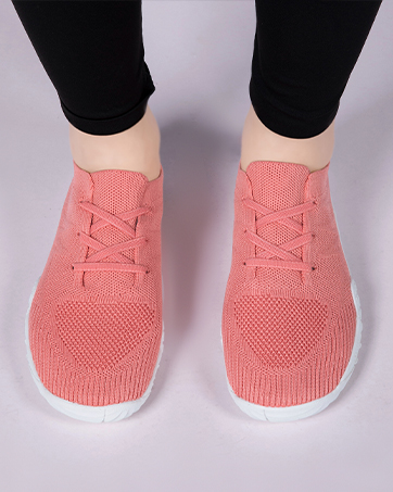 ladies students shoes sneakers pink watermelon coral red cute