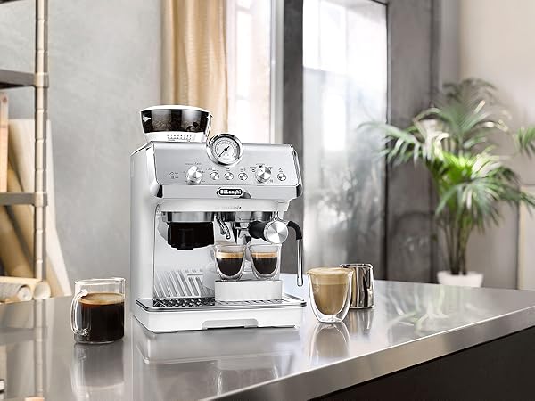 De'Longhi La Specialista Arte Ekspres do Kawy, Biały/Srebrny