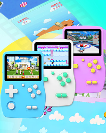 Aojiao 32 Bit Handheld Games Consoles for Kids Preloaded 139 Video Games