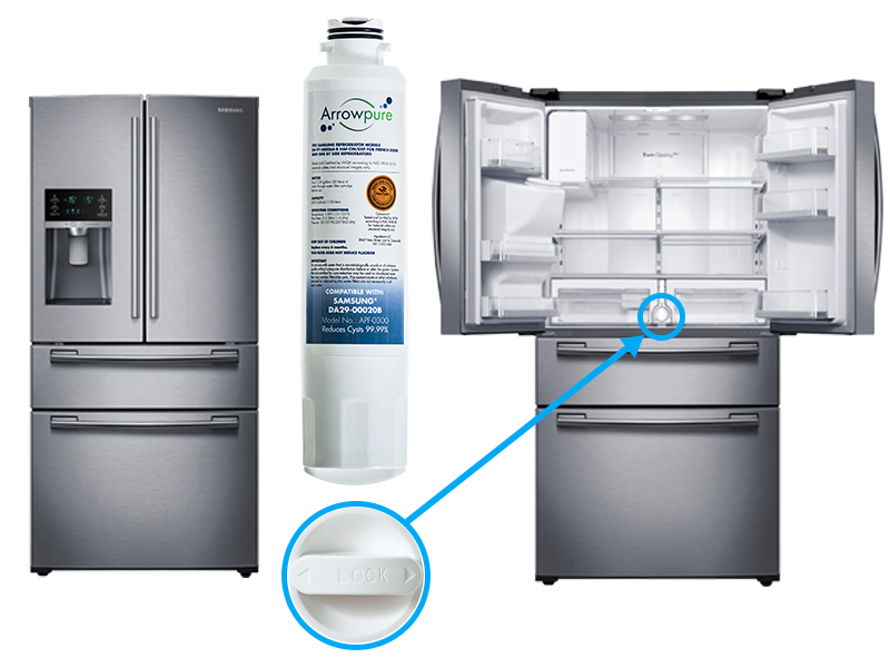 Arrowpure Fits DA2900020B Samsung Refrigerator Water