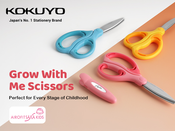 Amazon.com: Kokuyo Kids Safety Scissor Ergonomic Child-Safe